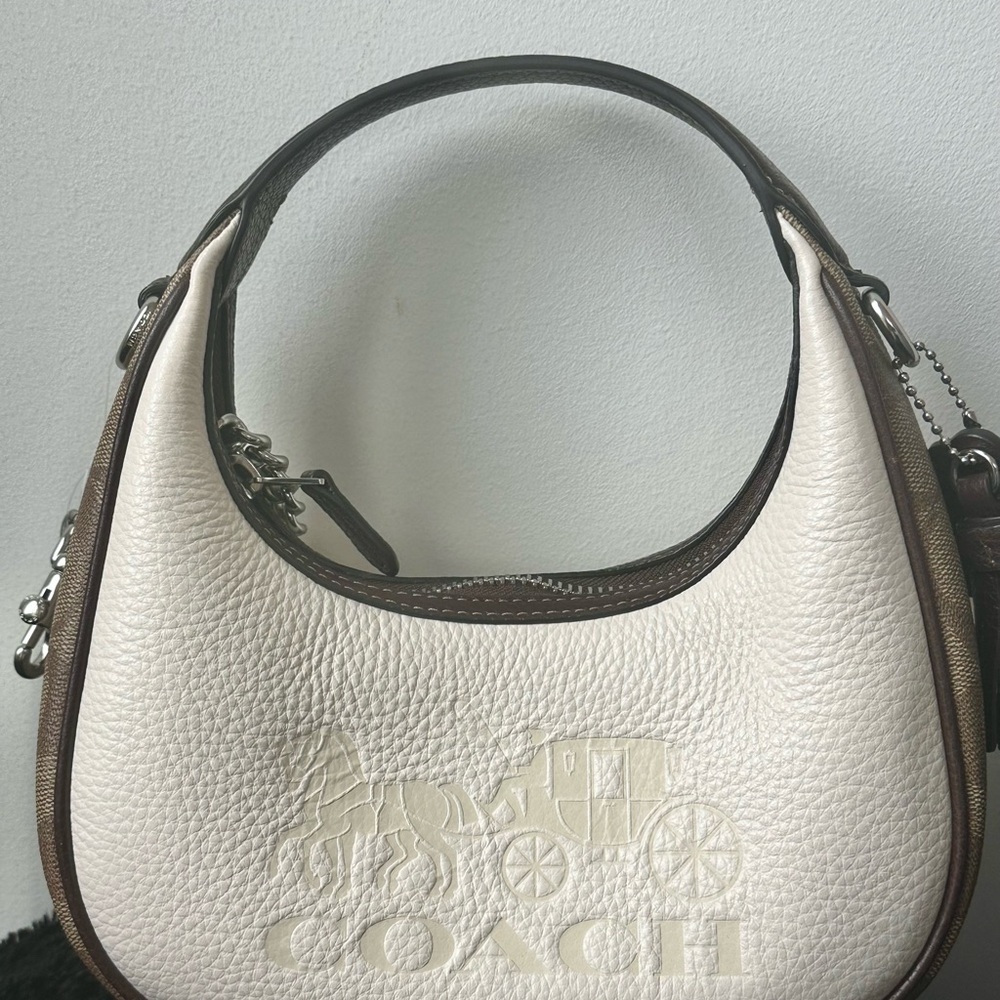 NWOT Coach Mini Crossbody Bag, Signature Colorblock - Picture 7 of 8